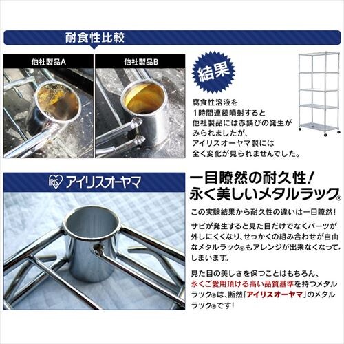 �X�`�[�����b�N ��120cm ���^�����b�N 5�i MR-1218J (�|�[�����a25mm�E�I��5��)_10