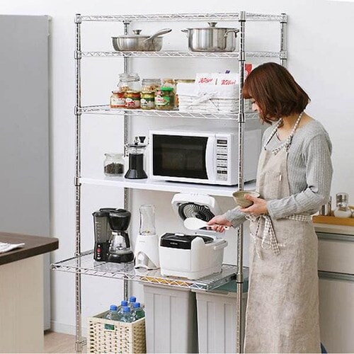 スチールラック 幅120cm メタルラック 5段 SE-1218 メタルラック 5段