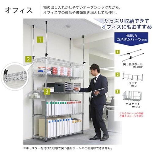 スチールラック 幅120cm メタルラック 5段 SE-1218 メタルラック 5段