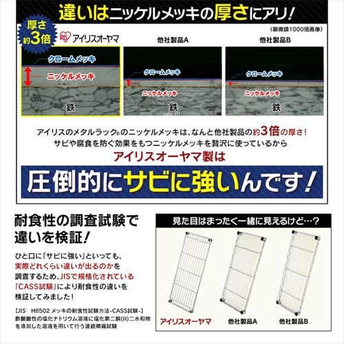 �X�`�[�����b�N ��91cm ���^�����b�N 3�i MR-9009 (�|�[�����a25mm�E�I��3��)_8