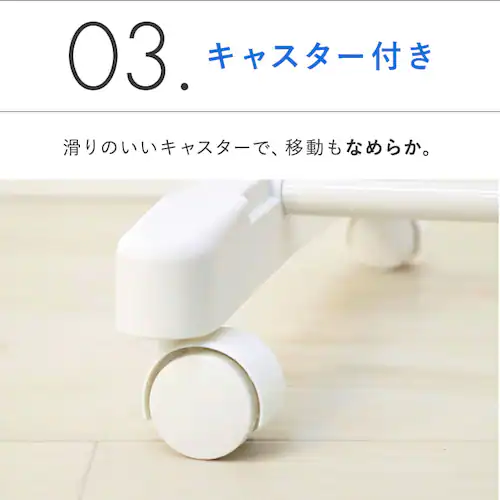 ハンガーラック 2連 耐荷重24kg パイプハンガー PI-E280S _7