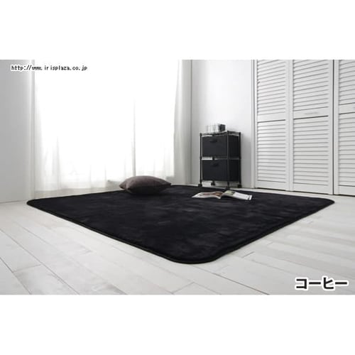 マイクロムートンラグカーペット 【230×230cm】 OPM-2323 ピーチ