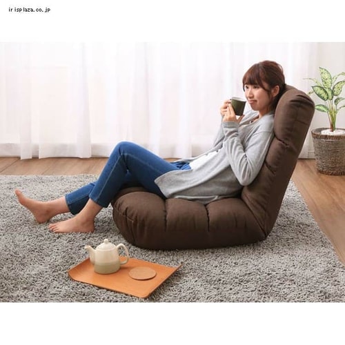 座椅子 ポケットコイル 広座面 PCC-700 グレー K572863 │アイリス