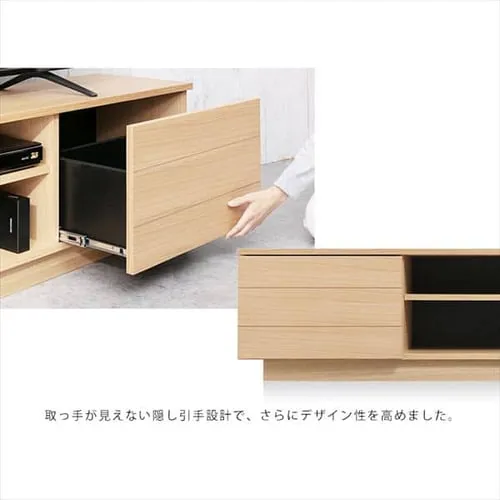 【時間帯指定不可】テレビ台 ボックスタイプ 150cmBTS-SD150U-WN ウォールナット_9