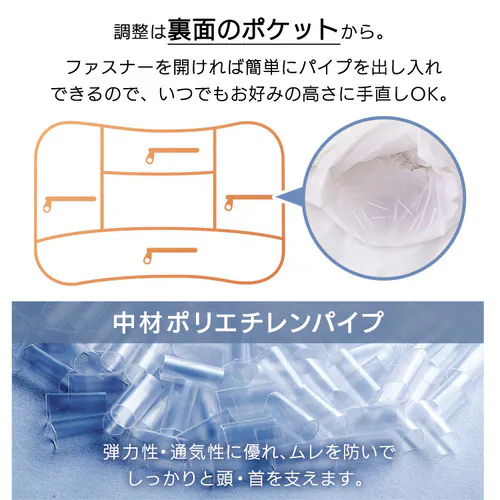 パイプまくら 高さ調整 PPU-4060T_7