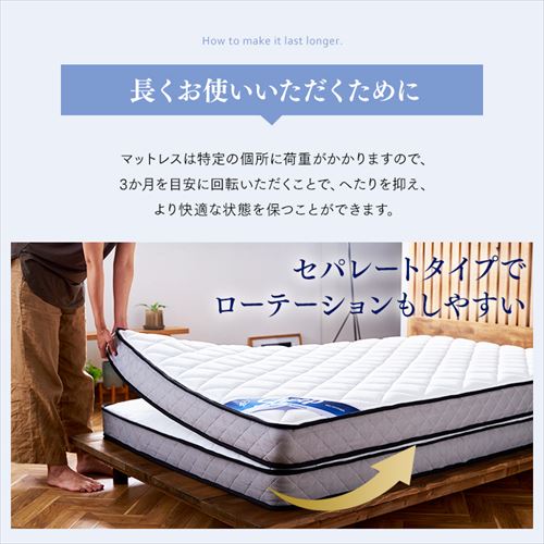 マットレス シングル ポケットコイル 厚さ30cm PMTD30N-S Sheep