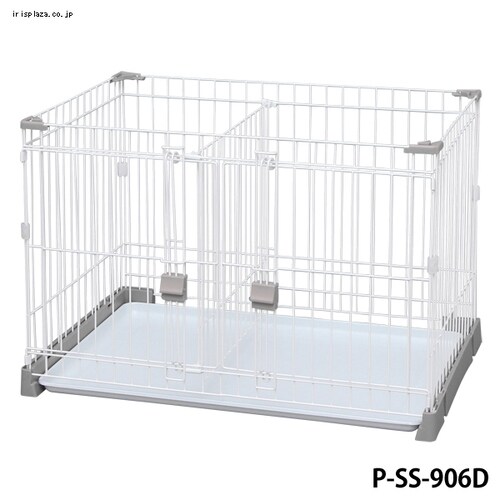 お掃除楽ちんサークル屋根セット 仕切りなし P-SS-906 グレーベージュ
