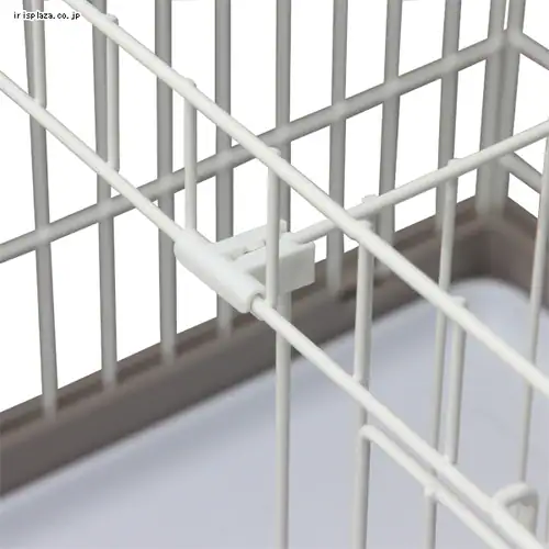 お掃除楽ちんサークル屋根セット 仕切り付き P-SS-906 グレーベージュ_11