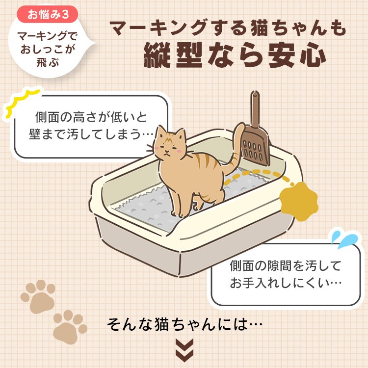 上から猫トイレ PUNT-530 アイボリー P291006 │アイリスオーヤマ公式