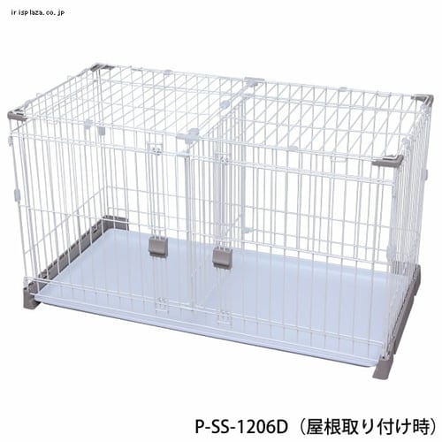 お掃除楽ちんサークル ワイド 専用屋根 P-SS-1206Y P228017│アイリス