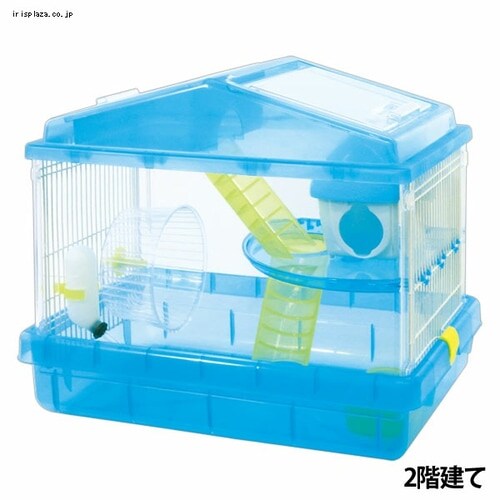 ハムスターケージ 2階建て PHSC-411 クリアピンク P228200 │アイリス