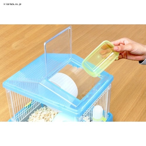 訳あり】ハムスターケージ 2階建て PHSC-411 クリアピンク P228200O