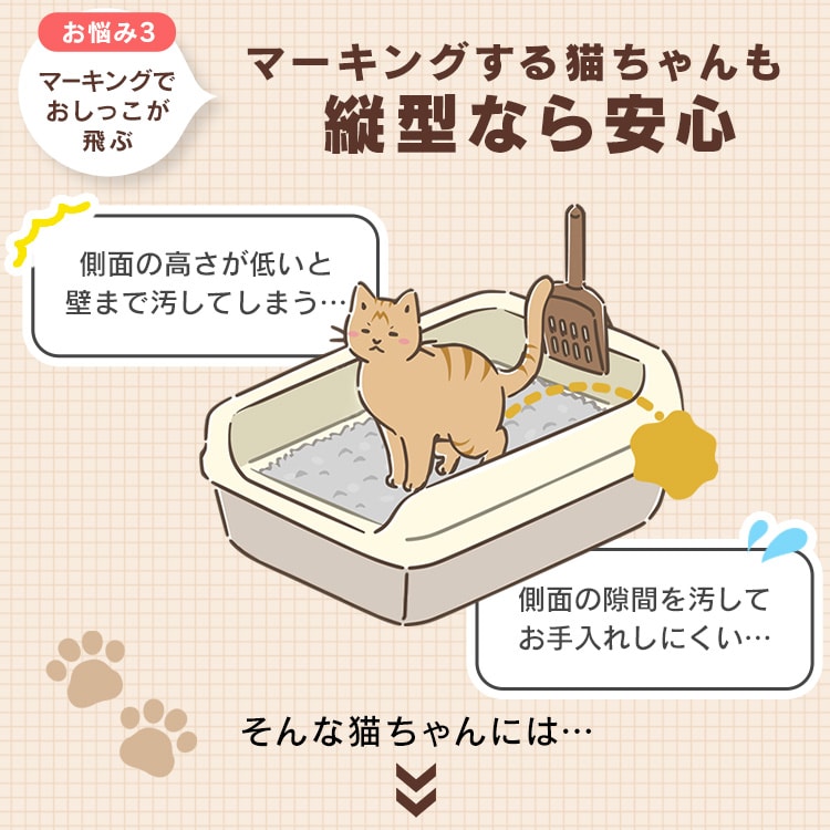 上から猫トイレ プチ PUNT-430 アイボリー P291004 │アイリスオーヤマ