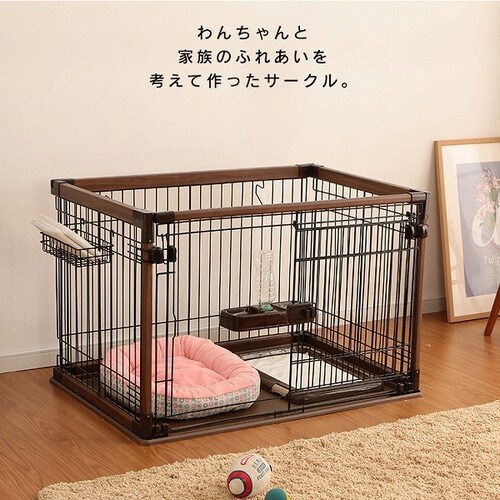 オープンウッディサークル OPWS-960 ダークブラウン 犬用 P252108