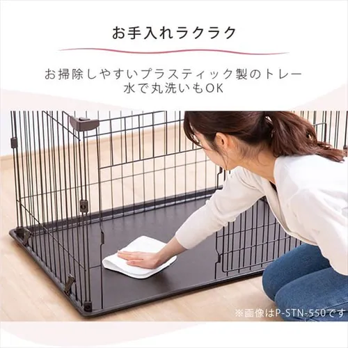 システムサークル STS-400T マットブラウン 犬 サークル_8