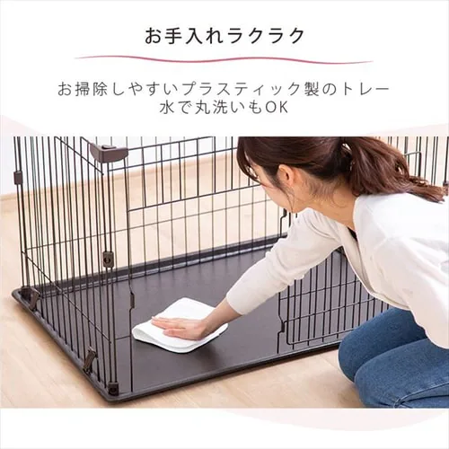 システムサークル STS-600TN マットホワイト 犬 サークル_9