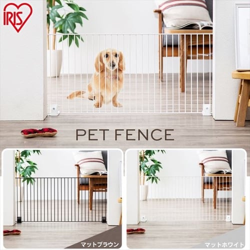 ペットフェンス P-SPF-94 マットブラウン ペットゲート P283681