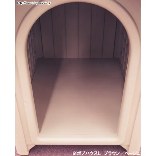 ボブハウス Lサイズ レッド/オフホワイト_9