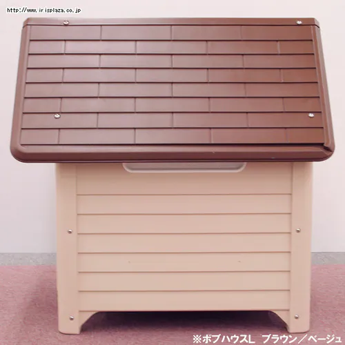 ボブハウス Lサイズ レッド/オフホワイト_10