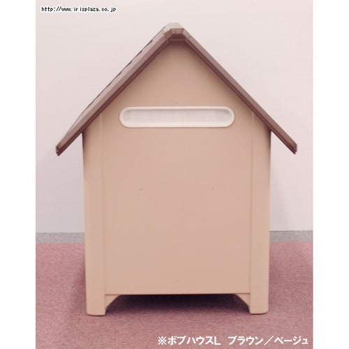 ボブハウス Mサイズ レッド／オフホワイト P311227 │アイリスオーヤマ