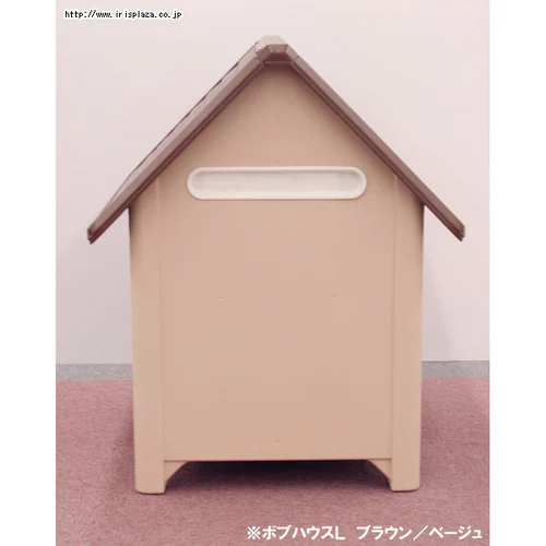 ボブハウス Lサイズ レッド/オフホワイト_11