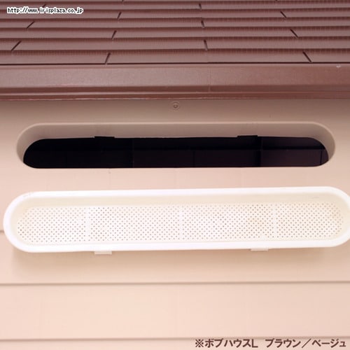 ボブハウス Mサイズ レッド／オフホワイト P311227 │アイリスオーヤマ