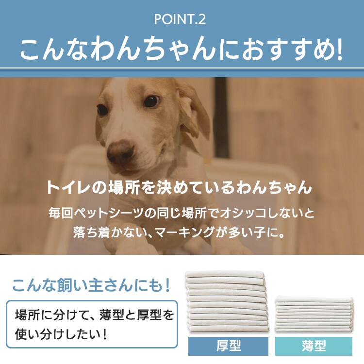 最安値に挑戦中！／【200枚】厚型 ペットシーツ ワイド 50枚×4袋