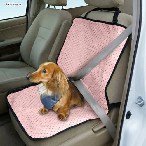 ペット用ドライブシート 後部座席用 PDSE-130 ピンク_5