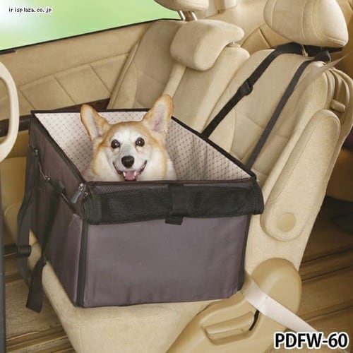 ペット用ドライブボックス Lサイズ PDFW-60 ピンク P515664 │アイリス ペット用ドライブボックス Lサイズ PDFW-60 ピンク P515664 │アイリス