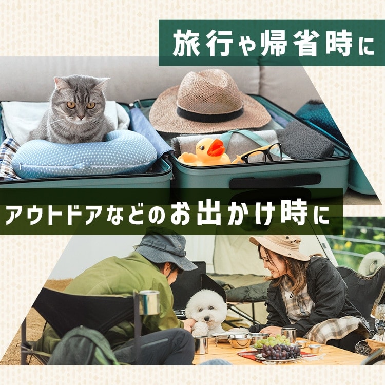 折りたたみファブリックサークル Lサイズ POTS-1300B グレー サークル