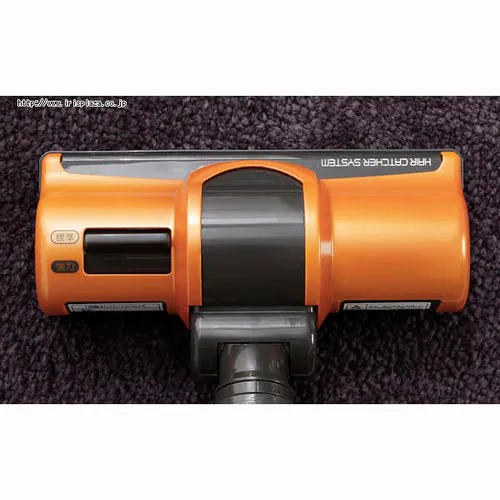 ペット用サイクロンクリーナー 超吸引毛取りヘッド PCC-100CTK-D オレンジ_12