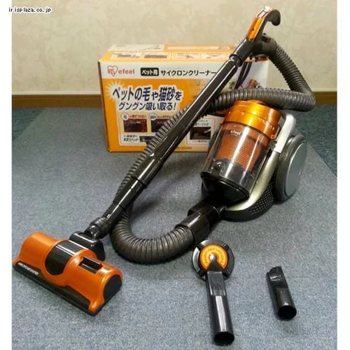 ペット用サイクロンクリーナー 超吸引毛取りヘッド PCC-100CTK-D オレンジ_23