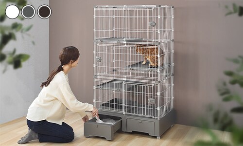 キャット トイレタリーキャビネット CTC-890 アッシュブラウン P288209