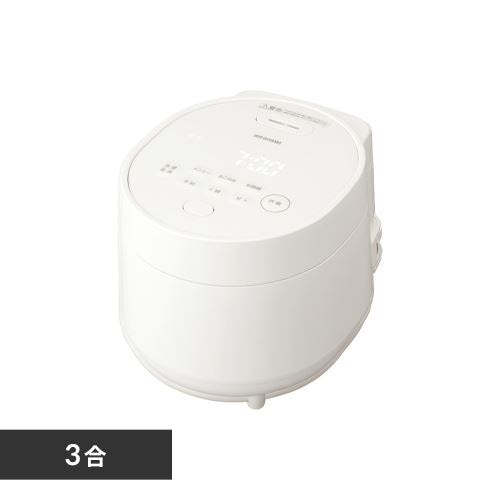 炊飯器 3合 マイコン式 50銘柄炊き RC-MGA30-WH ナチュラル