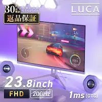 �y�w�������r���[�L����3,000pt�v���[���g�z�Q�[�~���O���j�^�[ 23.8�C���` LUCA DG-AF2320S-V �p�[�v��