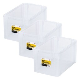 �y3�Z�b�g�z���[�{�b�N�X �{�b�N�X�R���e�i B-21R �N���A