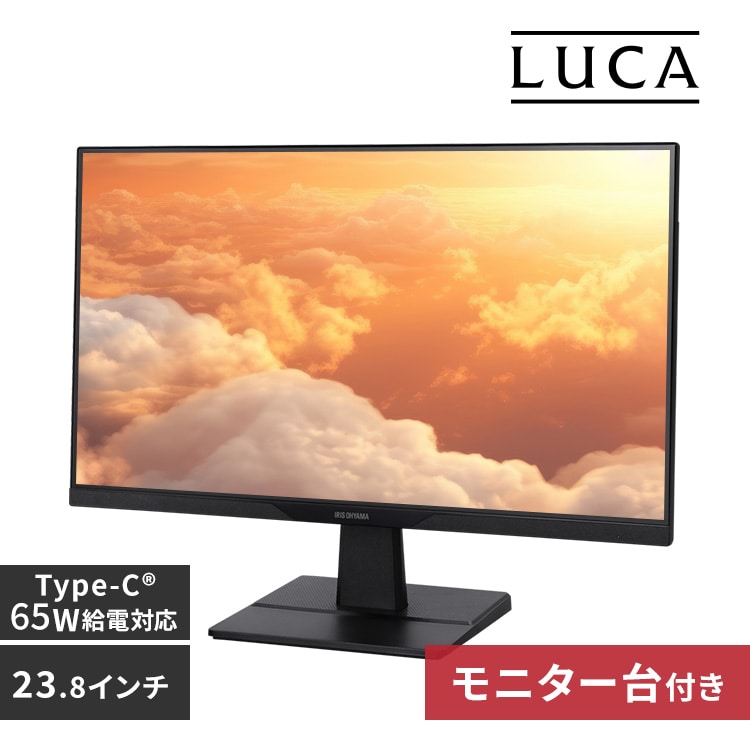 モニター 23.8インチ ディスプレイ LUCA Type-C対応 LUCA DC-AF233S-B