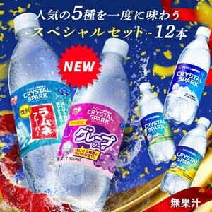 CRYSTAL SPARK �X�y�V�����A�\�[�g�Z�b�g 500ml�~12�{