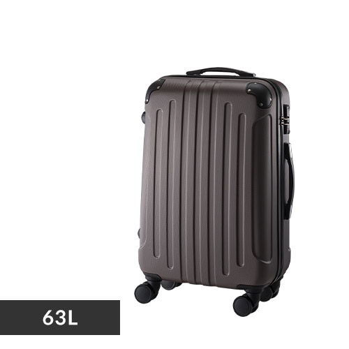 DS360pro 未使用品 スーツケース Mサイズ 63L 4～7泊 ダブルキャスター KD-SCK エンボス