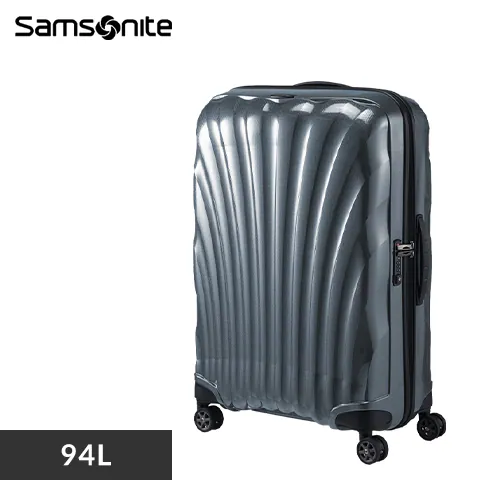 スーツケース サムソナイト 94L 7泊以上 ダブルキャスター C-lite SPINNER 75/28 メタリックグリーン_0