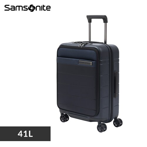 スーツケース サムソナイト 41〜48L 1〜3泊 ダブルキャスター 拡張機能付き NEOPOD スピナ EXP 55/20 ミッドナイトブルー_0