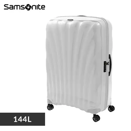 スーツケース サムソナイト 144L 10泊以上 ダブルキャスター C-lite SPINNER 86/33 122863-1627 ホワイト_0