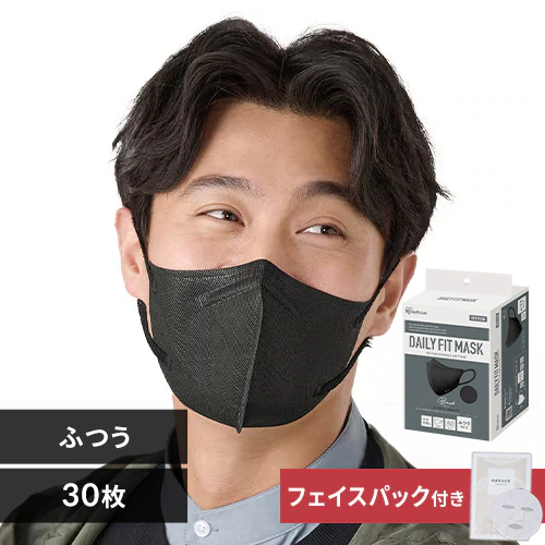 _30Zbĝ݁tFCXpbNtI^y30z DAILY FIT MASK J[}XN ӂTCY ubN _0