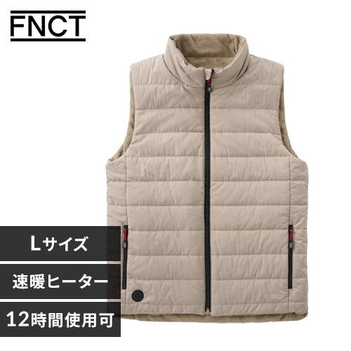 リバーシブルヒートベスト FC21613-BEL ベージュ Lサイズ H577891