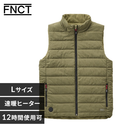 リバーシブルヒートベスト FC21613-BKS ブラック Sサイズ H577874