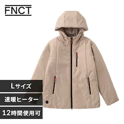 裏アルミヒート中綿ジャケット FC21617-BEL ベージュ Lサイズ