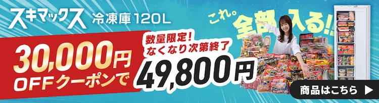 ʌIȂȂ莟IXL}bNX Ⓚ 120L 30,000~OFFN[|