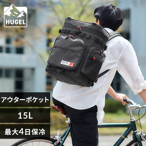 HUGEL �G�A���Q�������b�N�^�N�[���[�o�b�O 15L AGSC-R15C �`���R�[���O���[_0