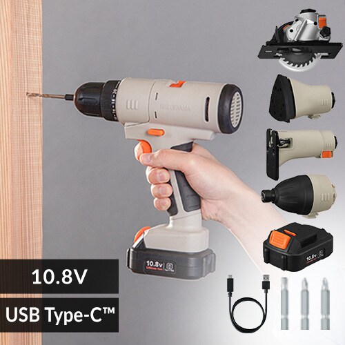 �y�w�b�h5��R���v���[�g�Z�b�g�z�}���`�M�A �[�d���h�����h���C�o�[�{�́{5�_�Z�b�g 10.8V PJM10DRS _0