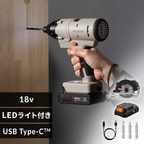 �}���`�M�A �[�d���C���p�N�g�h���C�o�[�Z�b�g 18V JM18INS �T���h�x�[�W��_0